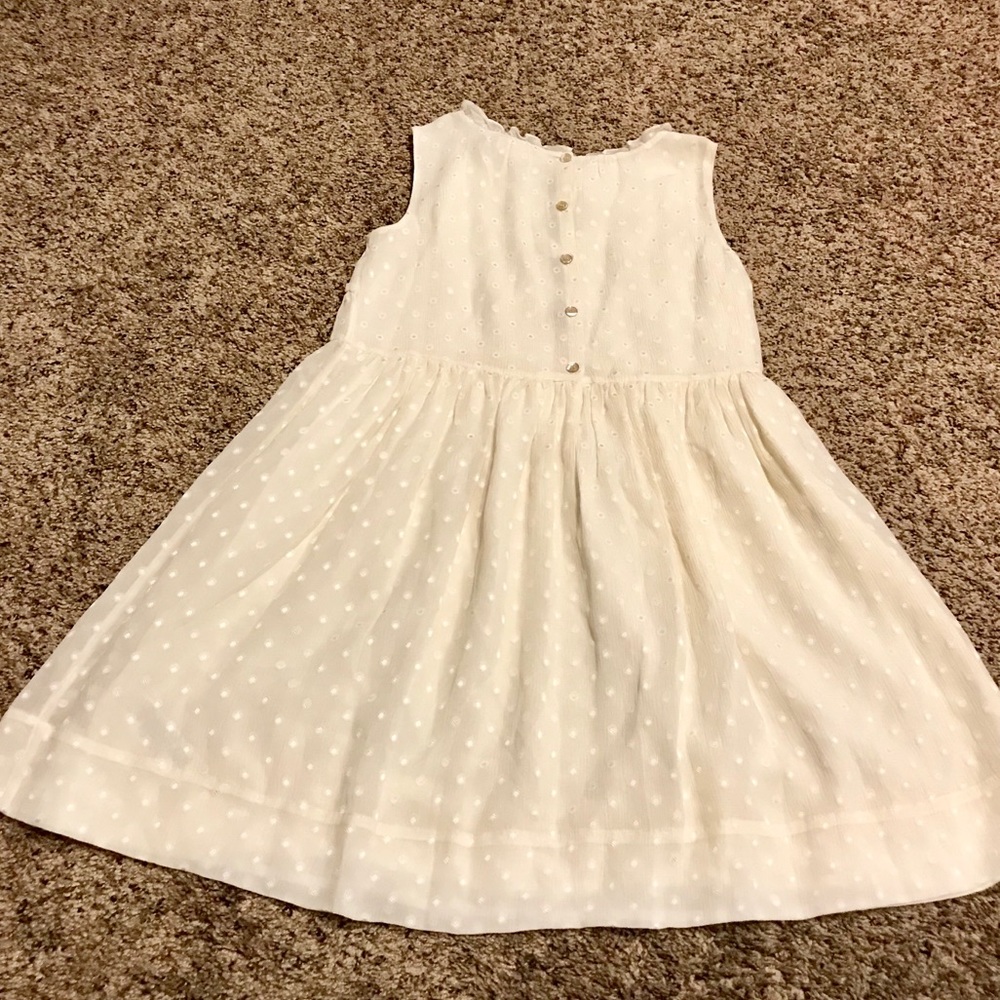 Burberry Parchment Girl’s Dress, Size: 14Y
